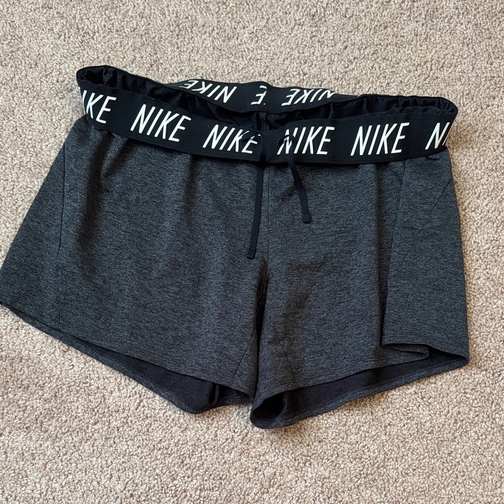 Nike Women's Charcoal Athletic Shorts